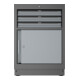 VIGOR Schubladen-Unterschrank 3 Schubladen 676 mm V6000-030-4