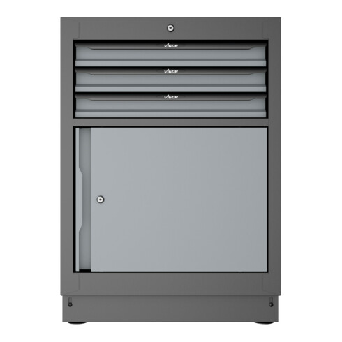 VIGOR Schubladen-Unterschrank 3 Schubladen 676 mm V6000-030
