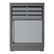 VIGOR Schubladen-Unterschrank 3 Schubladen 676 mm V6000-030-4