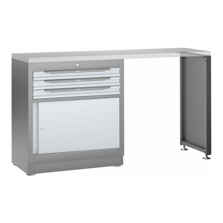 VIGOR Schubladen-Unterschrank 3 Schubladen 861 mm V6000-030XL