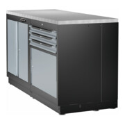 VIGOR Schubladen-Unterschrank 3 Schubladen 861 mm V6000-030XL-5