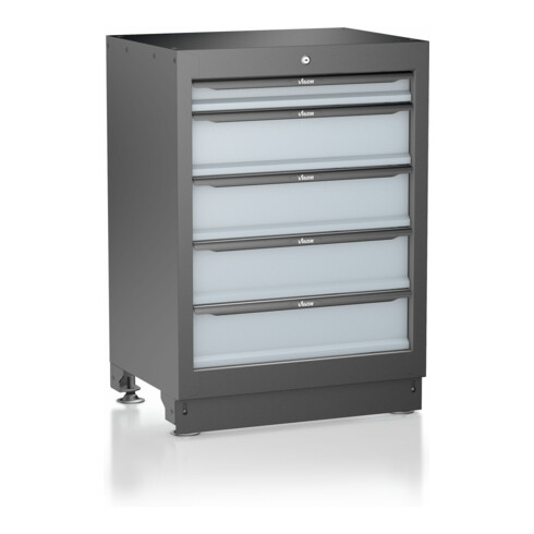 VIGOR Schubladen-Unterschrank 5 Schubladen 676 mm V6000-031