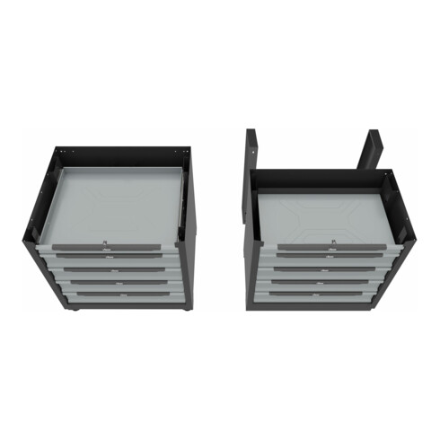VIGOR Schubladen-Unterschrank 5 Schubladen 861 mm V6000-031XL