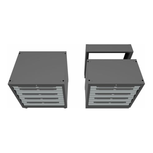 VIGOR Schubladen-Unterschrank 5 Schubladen 861 mm V6000-031XL