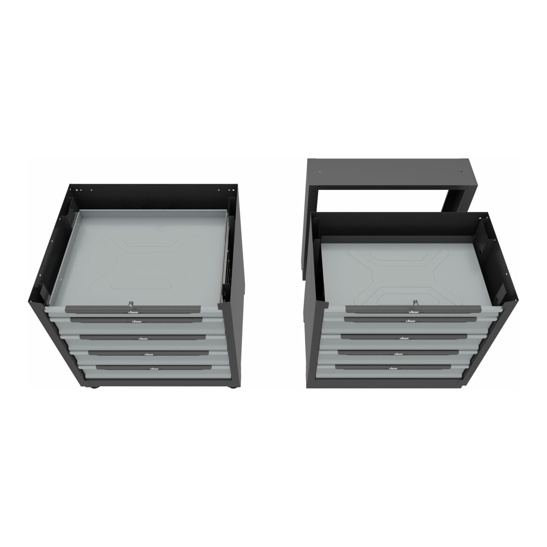 VIGOR Schubladen-Unterschrank 5 Schubladen 861 mm V6000-031XL