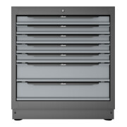 VIGOR Schubladen-Unterschrank 7 Schubladen V6000-01XL-4