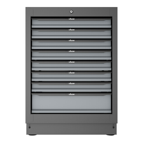 VIGOR Schubladen-Unterschrank 8 Schubladen 676 mm V6000-032