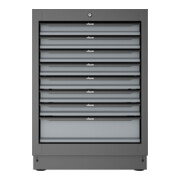 VIGOR Schubladen-Unterschrank 8 Schubladen 676 mm V6000-032-4