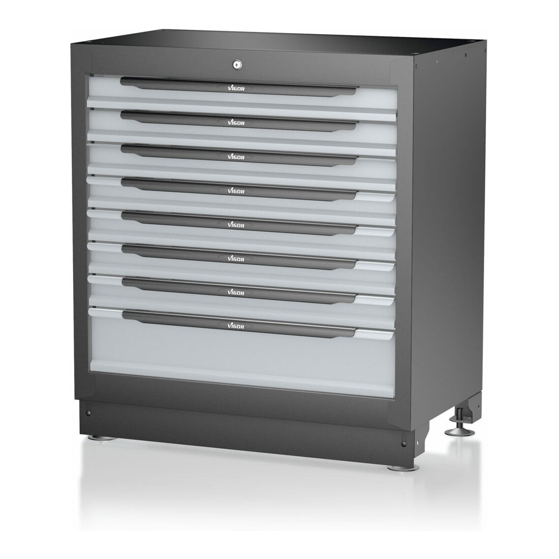 VIGOR Schubladen-Unterschrank 8 Schubladen 861 mm V6000-032XL