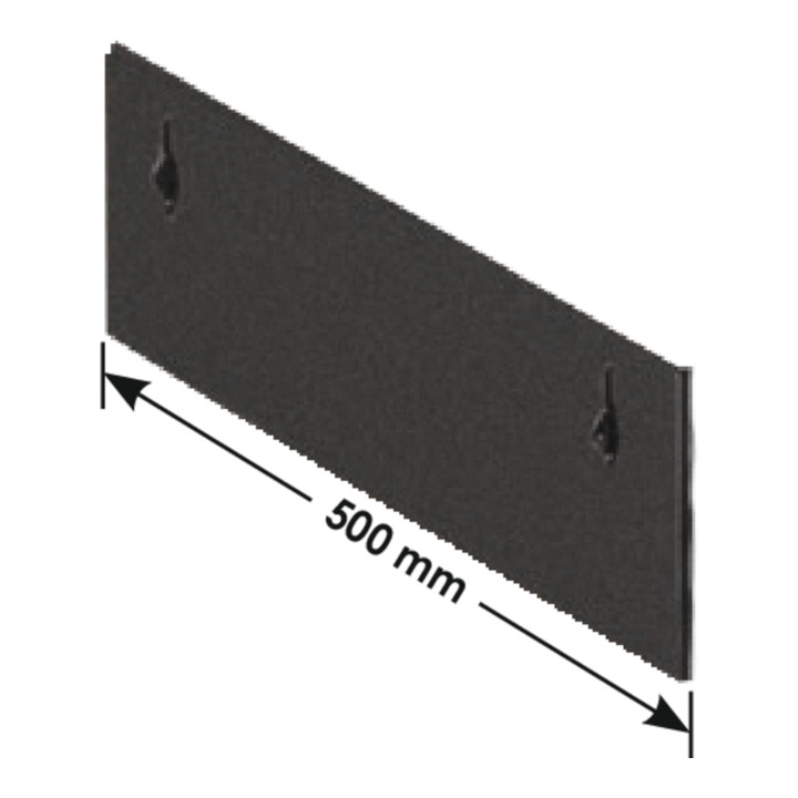 VIGOR Seitenleiste für Unterschränke V6000-010 Gesamtlänge: 500 mm