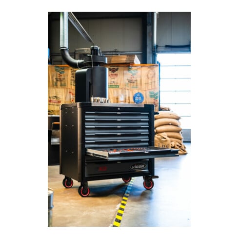 VIGOR Servante d'atelier séries XD extra-profonde plateau de travail en acier inoxydable
