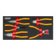 VIGOR Set de pinces VDE V5015, 5 outils