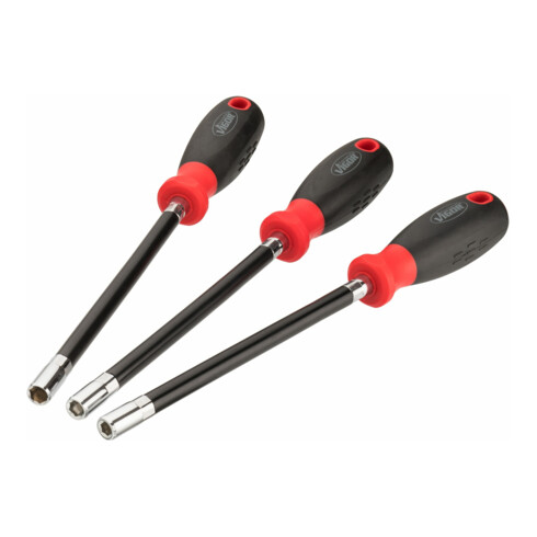 VIGOR Set de tournevis flexibles 6, 7, 8 mm V5661 ∙ 3 outils