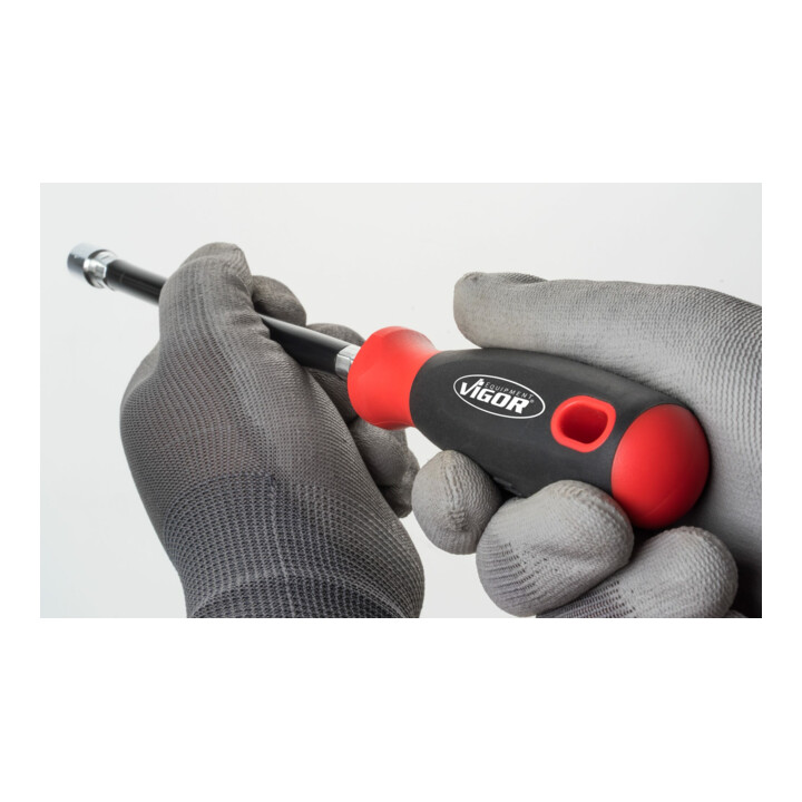 VIGOR Set de tournevis flexibles 6, 7, 8 mm V5661 ∙ 3 outils