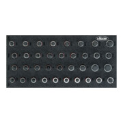 VIGOR Set d'embouts de tournevis V5099, 36 outils