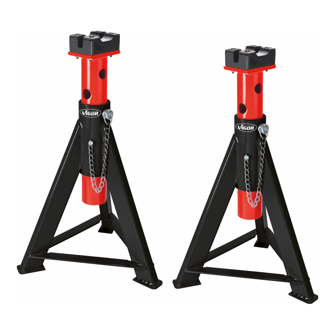 VIGOR Set di cavalletti di sostegno 6t V2648, 2pz.
