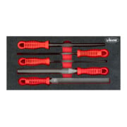 VIGOR Set di lime V5072, 5pz.-1