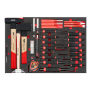 VIGOR Set di martelli, scalpelli e punzoni V6817, 51pz.-1