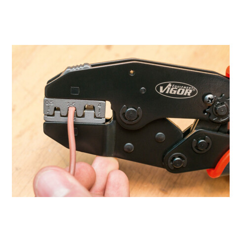 VIGOR Set di pinze di serraggio V2499, 6pz.