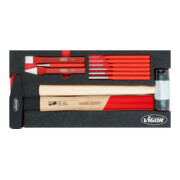 VIGOR Set di pinze, martelli e scalpelli V5006, 11pz.-1