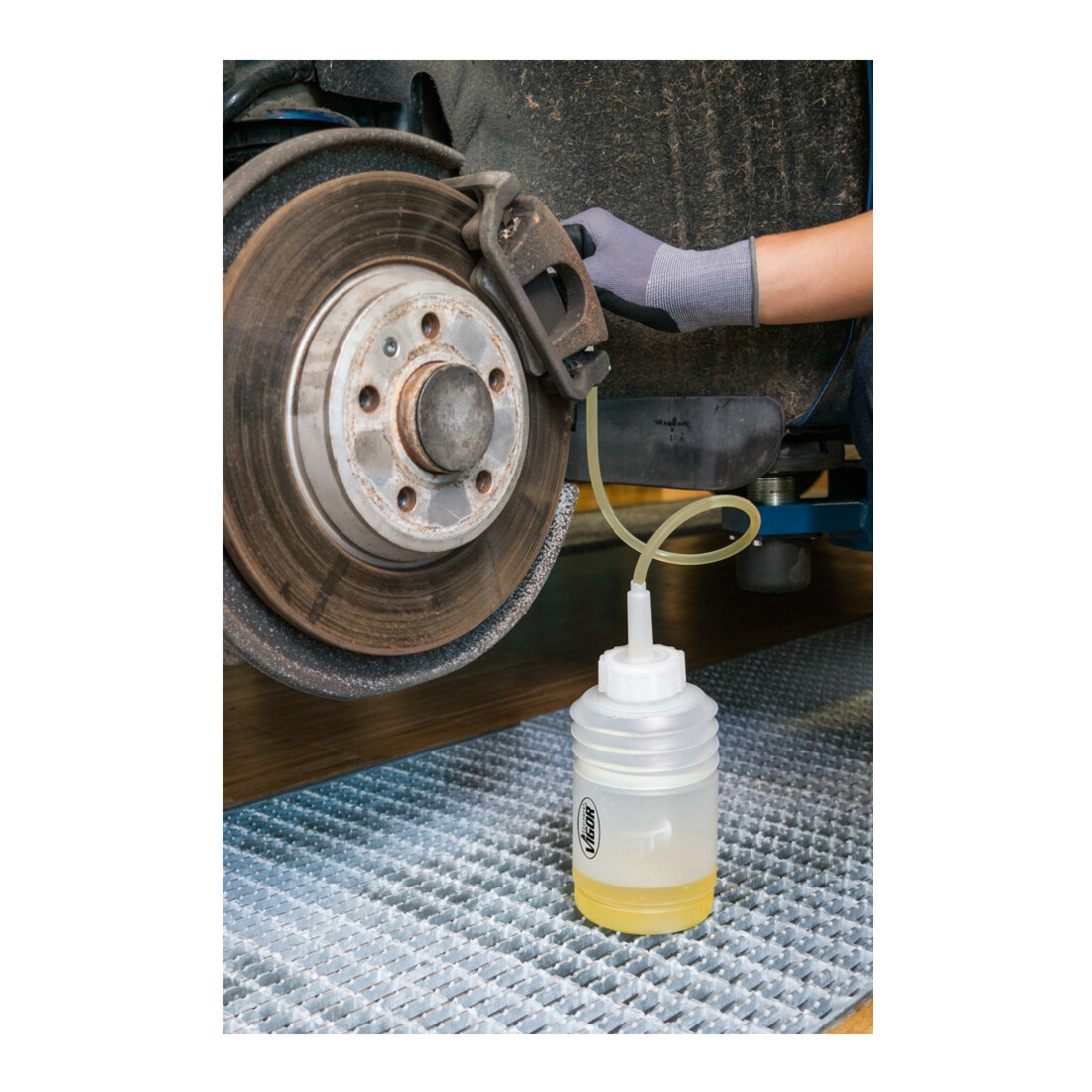 VIGOR Set per lo spurgo dei freni 3 l manuale V4411, 5pz.