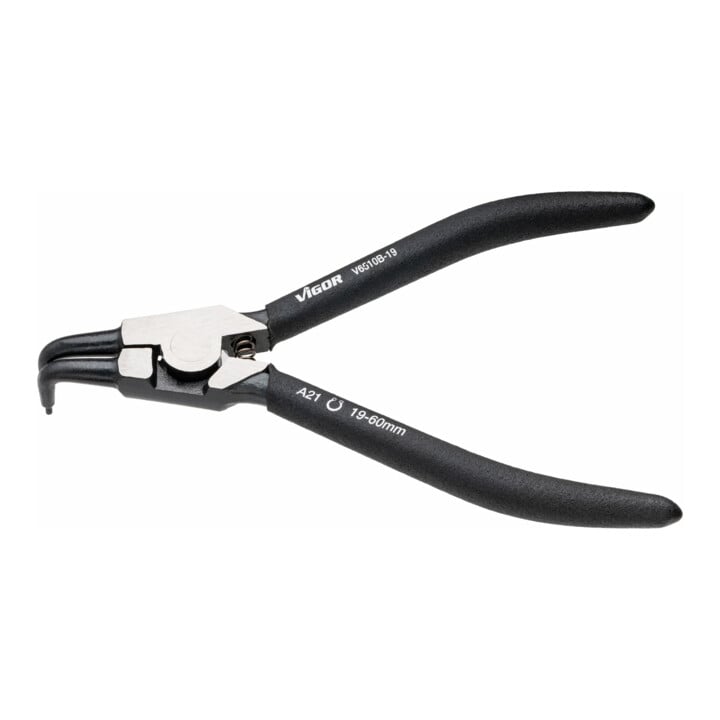 VIGOR Sicherungsringzange, V6510B-19, 180 mm