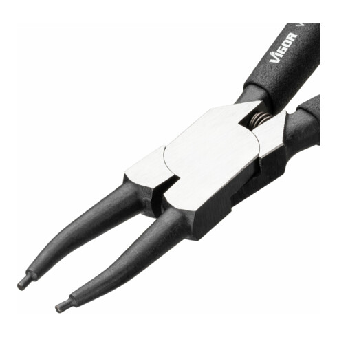 VIGOR Sicherungsringzange, V6510C-12, 140 mm