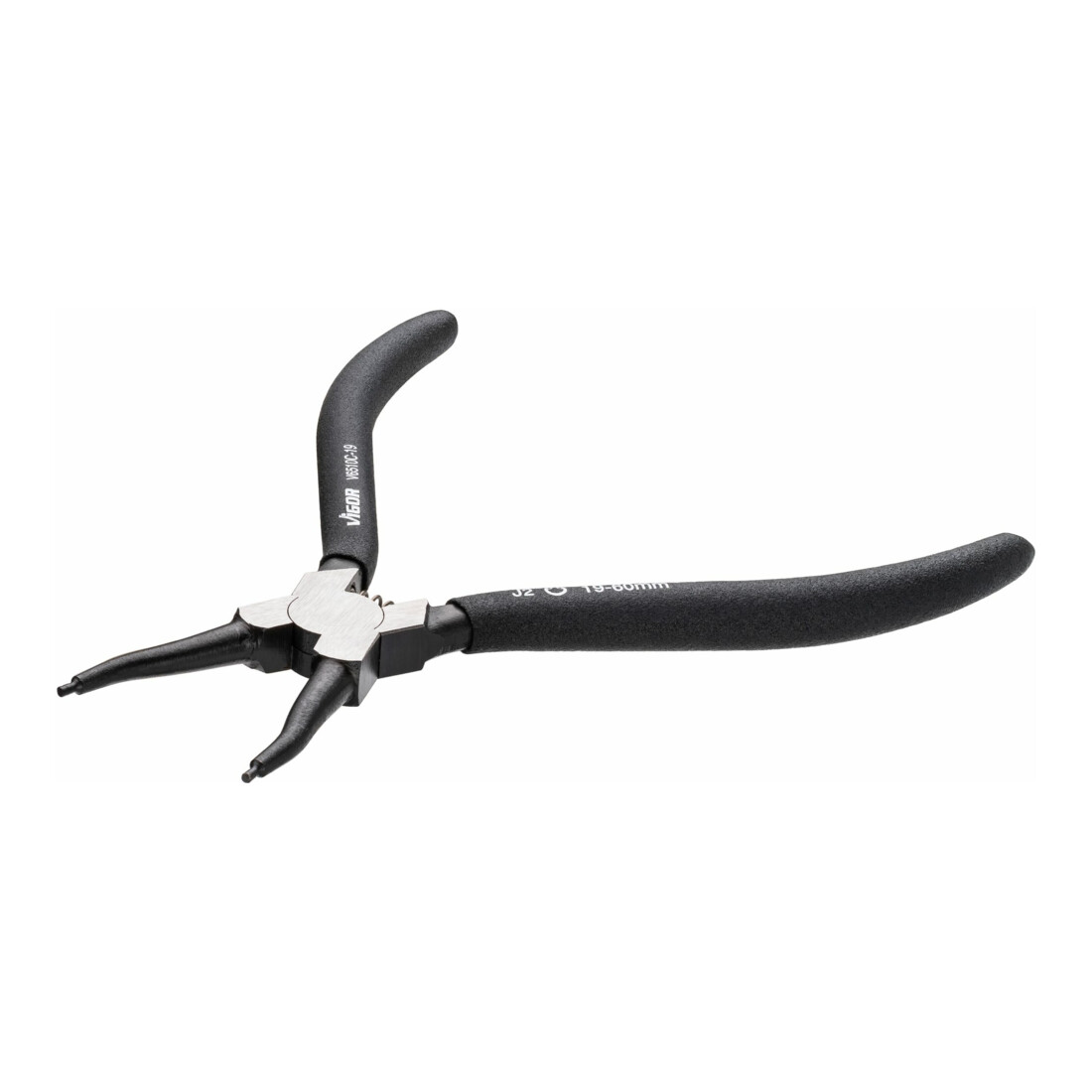 VIGOR Sicherungsringzange, V6510C-12, 140 mm