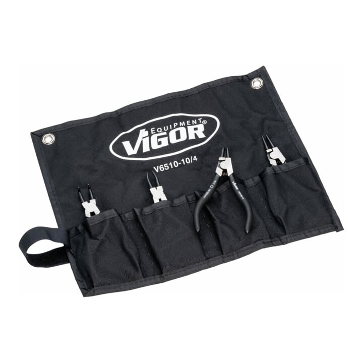 VIGOR Sicherungsringzangen Satz, 140mm, V6510-10/4