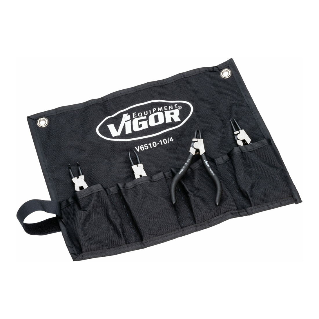 VIGOR Sicherungsringzangen Satz, 140mm, V6510-10/4