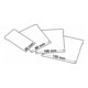 VIGOR Spatule japonaise métal V4279, set de 4 pièces