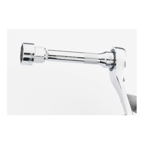 VIGOR Steckschlüssel-Einsatz superflach V7202-9 Vierkant hohl 12,5 mm (1/2 Zoll) Außen-Sechskant Profil 9