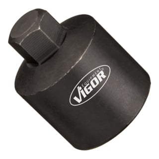 VIGOR Steckschlüssel-Einsatz V7158-3 Vierkant hohl 6,3 mm (1/4 Zoll) Außen-Sechskant Profil 9