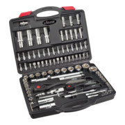 VIGOR Steckschlüssel-Satz V1706 Vierkant hohl 6,3 mm (1/4 Zoll), Vierkant hohl 12,5 mm (1/2 Zoll) Außen-Sechskant Profil, Innen TORX Profil, Kreuzschlitz Profil PH, Schlitz Profil, Pozidriv Profil PZ, Innen-Sec-3