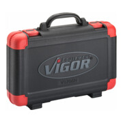 VIGOR Steckschlüssel-Satz V1706N ∙ Vierkant hohl 6,3 mm (1/4 Zoll), Vierkant hohl 12,5 mm (1/2 Zoll) ∙ Außen-Sechskant Profil, Innen TX Profil, Kreuzschlitz Profil PH, Schlitz Profil, Pozidriv Profil PZ, Inn-2