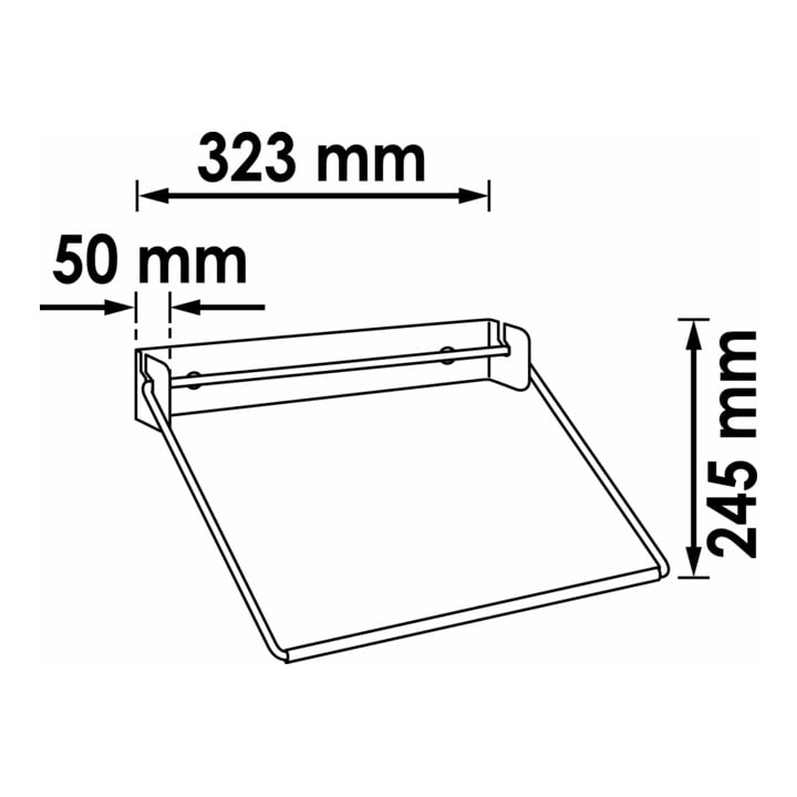 VIGOR Support rouleaux de papier pivotant V6397