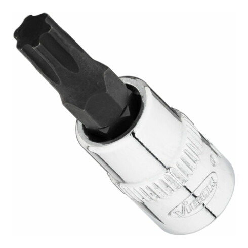 VIGOR T+ Schraubendreher-Einsatz, V7037-IP10, 1/4 Zoll (6,3 mm) Vierkant, T+ Profil, SW T10+
