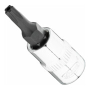 VIGOR T+ Schraubendreher-Einsatz, V7037-IPR20, 1/4 Zoll (6,3 mm) Vierkant, Innen 5-Stern Profil mit Zapfen, SW T20+H