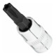 VIGOR T+ Schraubendreher-Einsatz, V7037-IPR20, 1/4 Zoll (6,3 mm) Vierkant, Innen 5-Stern Profil mit Zapfen, SW T20+H-4