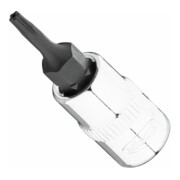 VIGOR T+ Schraubendreher-Einsatz, V7037-IPR8, 1/4 Zoll (6,3 mm) Vierkant, Innen 5-Stern Profil mit Zapfen, SW T8+H