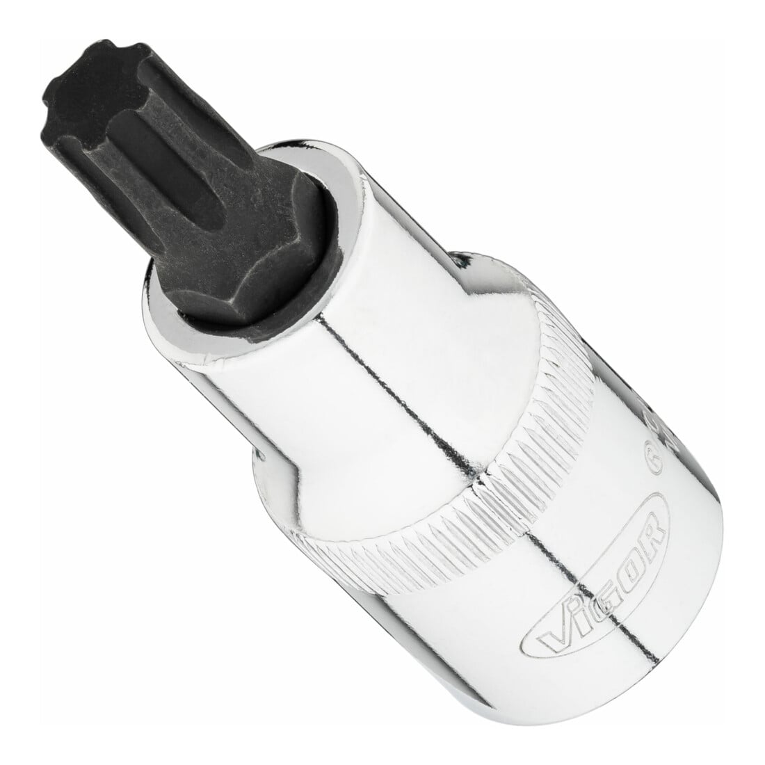 VIGOR T+ Schraubendreher-Einsatz, V7055-IP40, 1/2 Zoll (12,5 mm) Vierkant, T+ Profil, SW T40+