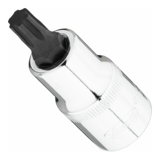 VIGOR T+ Schraubendreher-Einsatz, V7055-IP45, 1/2 Zoll (12,5 mm) Vierkant, T+ Profil, SW T45+