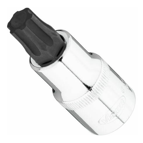 VIGOR T+ Schraubendreher-Einsatz, V7055-IP55, 1/2 Zoll (12,5 mm) Vierkant, T+ Profil, SW T55+