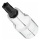 VIGOR T+ Schraubendreher-Einsatz, V7055-IPR40, 1/2 Zoll (12,5 mm) Vierkant, Innen 5-Stern Profil mit Zapfen, SW T40+H-4