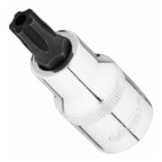 VIGOR T+ Schraubendreher-Einsatz, V7055-IPR60, 1/2 Zoll (12,5 mm) Vierkant, Innen 5-Stern Profil mit Zapfen, SW T60+H-3