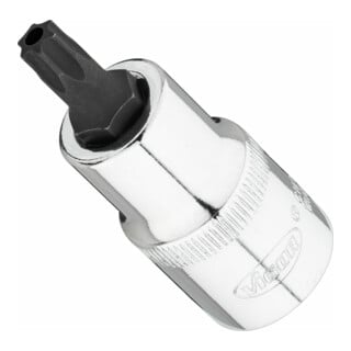 VIGOR T Schraubendreher-Einsatz, V7055-T40H, 1/2 Zoll (12,5 mm) Vierkant, TH Profil, SW T40H