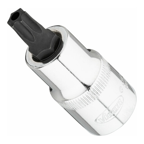 VIGOR T Schraubendreher-Einsatz, V7055-T45H, 1/2 Zoll (12,5 mm) Vierkant, TH Profil, SW T45H