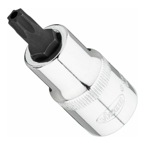 VIGOR T Schraubendreher-Einsatz, V7055-T45H, 1/2 Zoll (12,5 mm) Vierkant, TH Profil, SW T45H