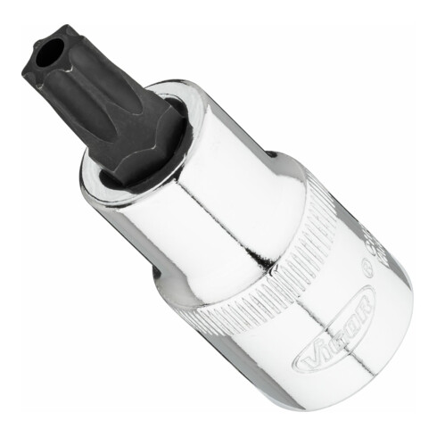 VIGOR T Schraubendreher-Einsatz, V7055-T50H, 1/2 Zoll (12,5 mm) Vierkant, TH Profil, SW T50H