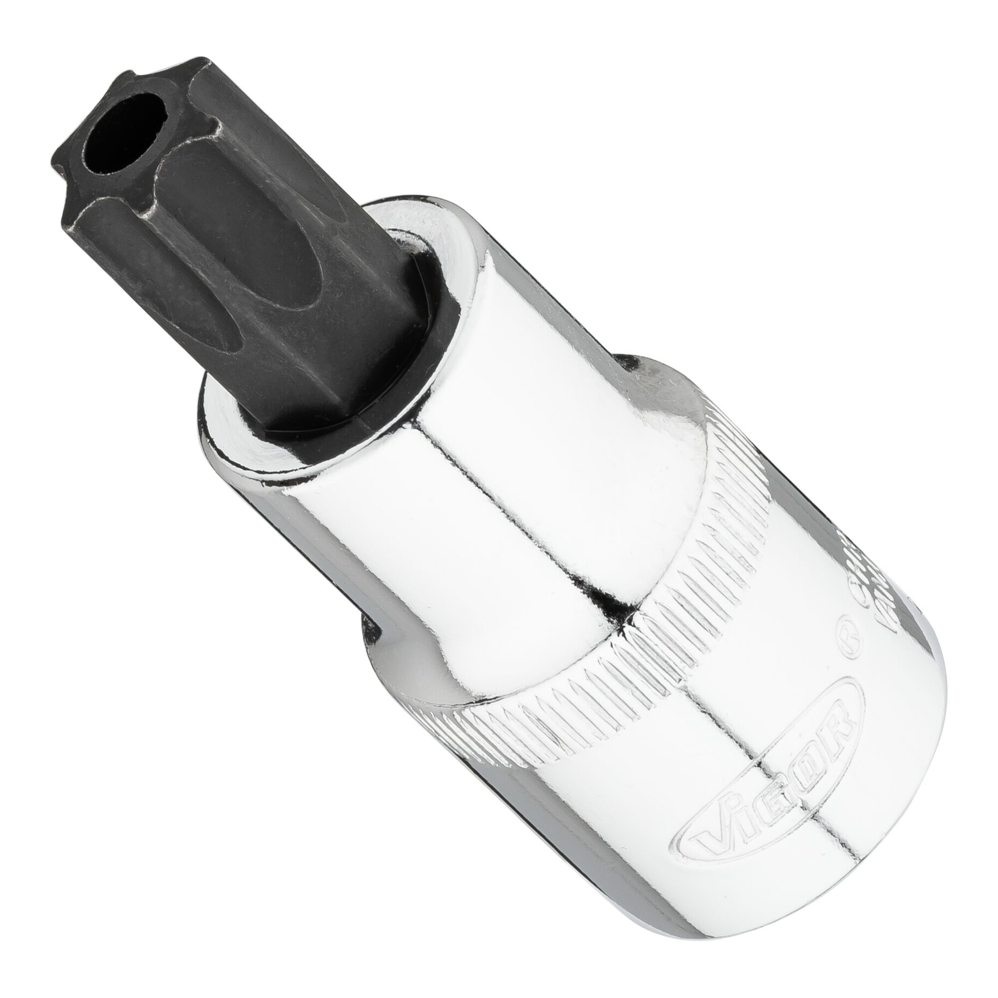 VIGOR T Schraubendreher-Einsatz, V7055-T55H, 1/2 Zoll (12,5 mm) Vierkant, TH Profil, SW T55H